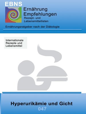 cover image of Ernährung bei Hyperurikämie und Gicht